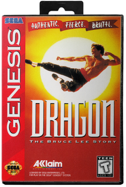 Dragon: The Bruce Lee Story - Sega Genesis