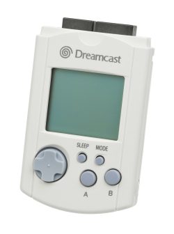 Sega Dreamcast VMU Memory Card - White