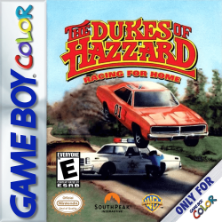 Dukes of Hazzard Racing for Home - Nintendo Gameboy Color
