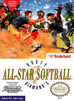 Dusty Diamonds All Star Softball - Nintendo NES