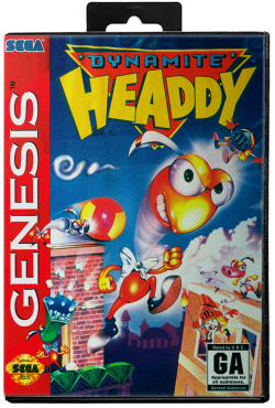 Dynamite Headdy - Sega Genesis