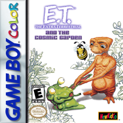 ET the Extra Terrestrial and the Cosmic Garden - Nintendo Gameboy Color