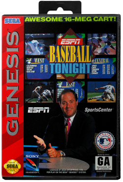 ESPN Baseball Tonight - Sega Genesis