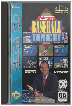ESPN Baseball Tonight - Sega CD