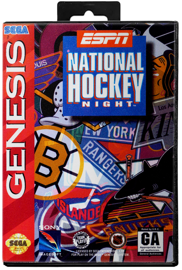 ESPN National Hockey Night - Sega Genesis