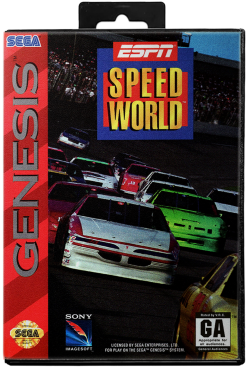 ESPN Speed World - Sega Genesis