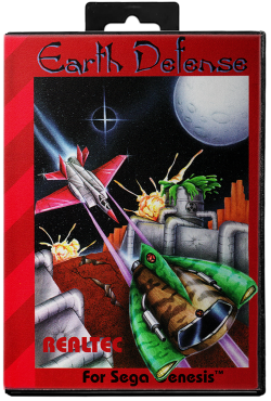 Earth Defense - Sega Genesis