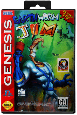 Earthworm Jim - Sega Genesis