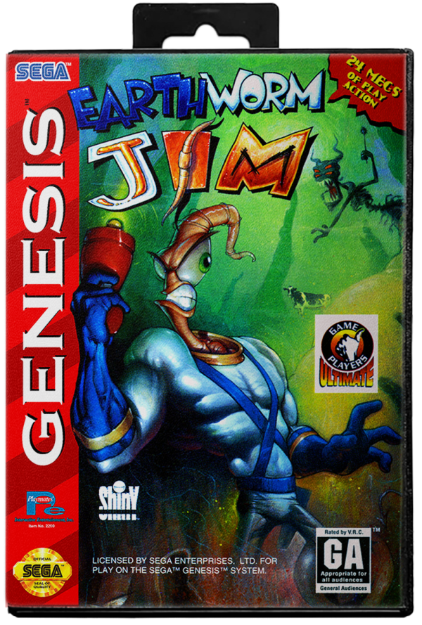 Earthworm Jim - Sega Genesis