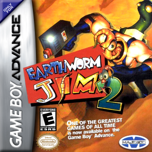 Earthworm Jim 2 - Nintendo Gameboy Advance