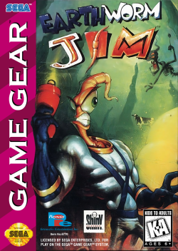 Earthworm Jim- Sega Game Gear
