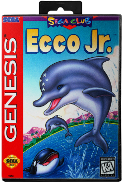 Ecco Jr - Sega Genesis
