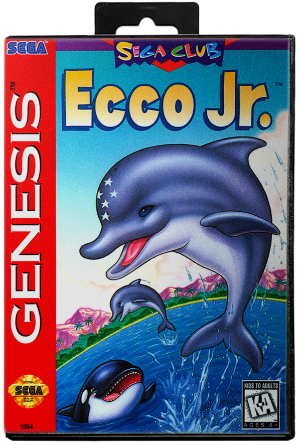 Ecco Jr - Sega Genesis