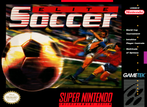 Elite Soccer - Super Nintendo