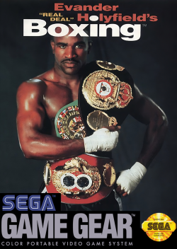 Evander Holyfield's Real Deal Boxing- Sega Game Gear