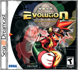 Evolution the World of Sacred Device - Sega Dreamcast