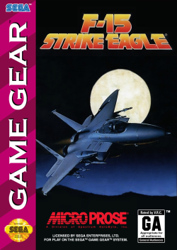 F-15 Strike Eagle- Sega Game Gear