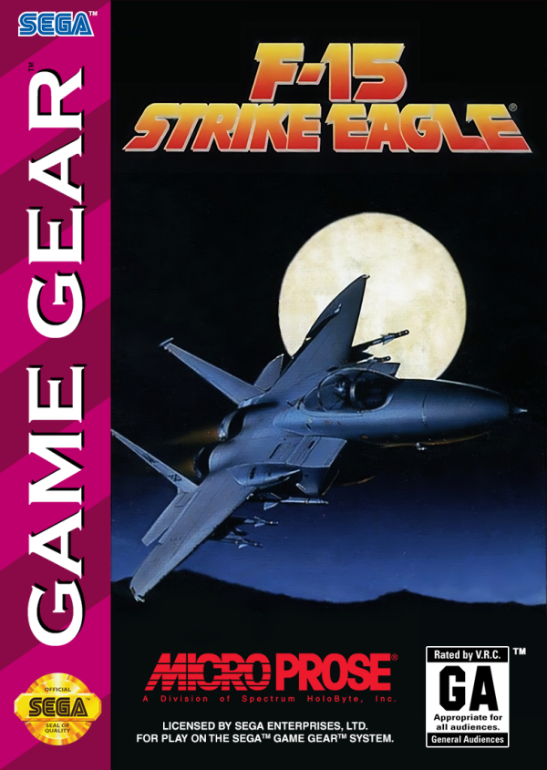 F-15 Strike Eagle- Sega Game Gear