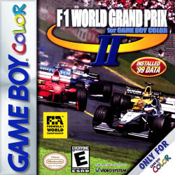 F1 World Grand Prix II - Nintendo Gameboy Color