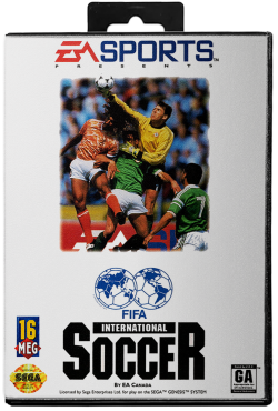 FIFA International Soccer - Sega Genesis