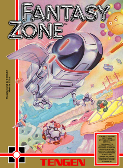 Fantasy Zone (Tengen) - Nintendo NES