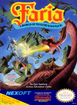 Faria A World of Mystery & Danger! - Nintendo NES
