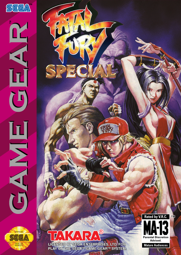 Fatal Fury Special- Sega Game Gear