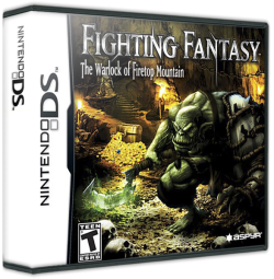 Fighting Fantasy: The Warlock of Firetop Mountain - Nintendo DS
