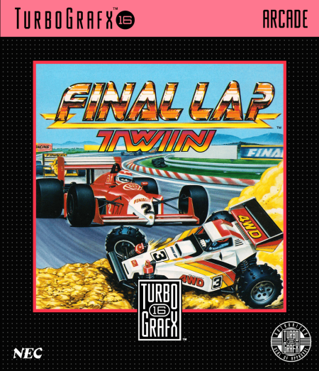 Final Lap Twin - TurboGrafx 16