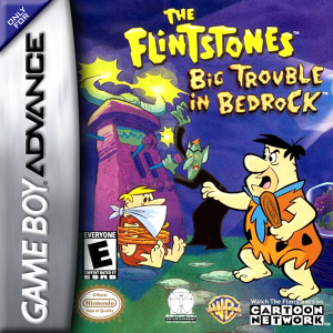 Flintstones Big Trouble in Bedrock - Nintendo Gameboy Advance