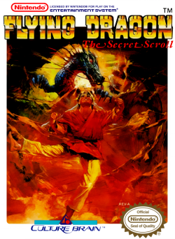 Flying Dragon The Secret Scroll - Nintendo NES