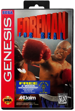 Foreman For Real - Sega Genesis