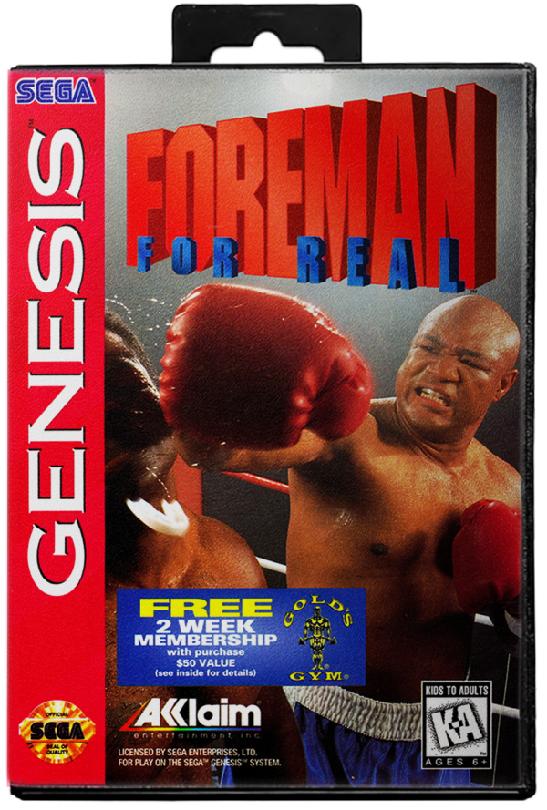 Foreman For Real - Sega Genesis