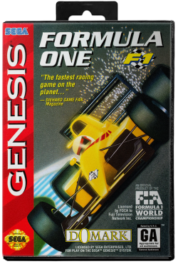 Formula One F1 - Sega Genesis