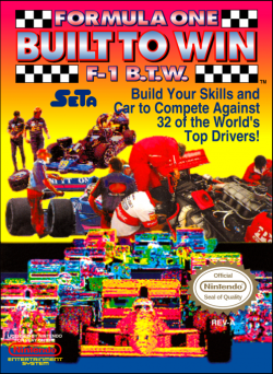 Formula One Built to Win - Nintendo NES