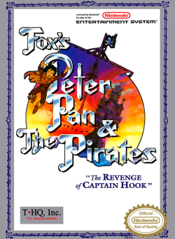Fox's Peter Pan & the Pirates The Revenge of Captain Hook - Nintendo NES