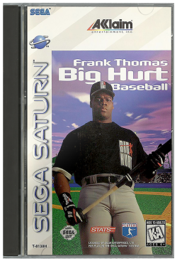 Frank Thomas Big Hurt Baseball - Sega Saturn