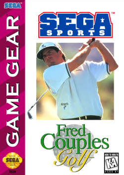 Fred Couples Golf- Sega Game Gear