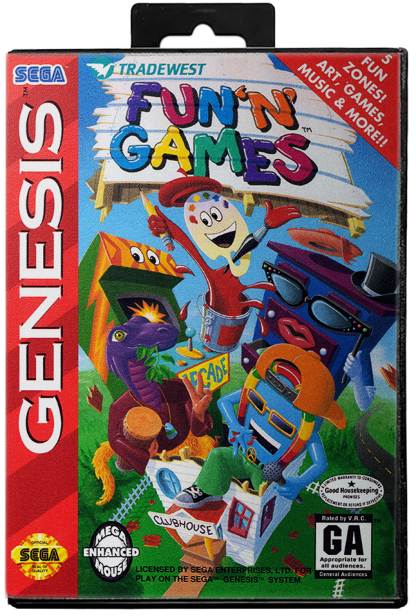 Fun 'n Games - Sega Genesis