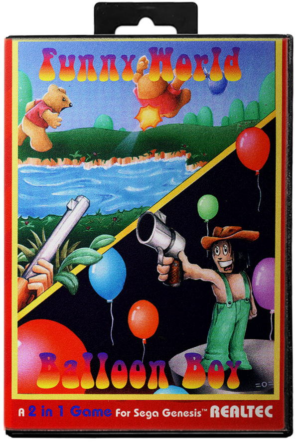 Funny World & Balloon Boy - Sega Genesis
