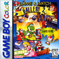 Game and Watch Gallery 2 - Nintendo Gameboy Color