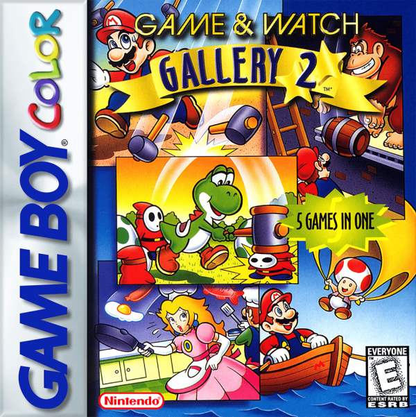 Game and Watch Gallery 2 - Nintendo Gameboy Color