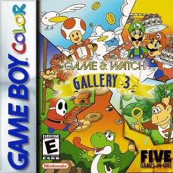 Game and Watch Gallery 3 - Nintendo Gameboy Color