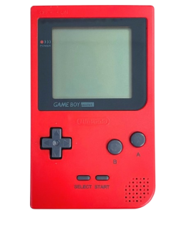 Nintendo Gameboy Pocket Handheld System - Red