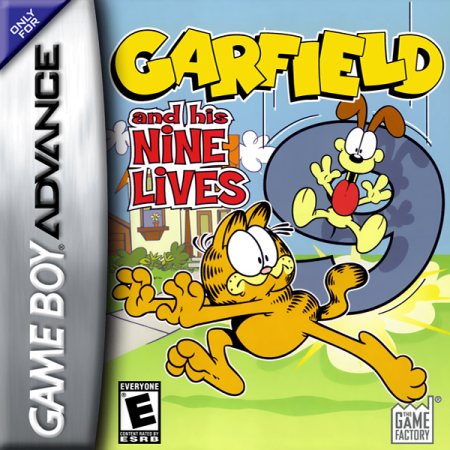 Garfield And His Nine Lives - Nintendo Gameboy Advance