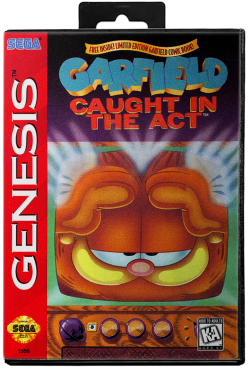 Garfield Caught in the Act - Sega Genesis