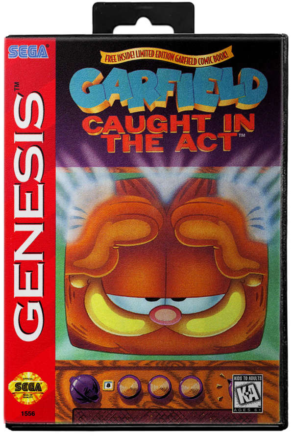 Garfield Caught in the Act - Sega Genesis