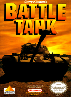 Garry Kitchens Battletank - Nintendo NES