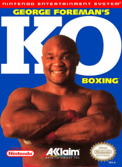 George Foremans KO Boxing - Nintendo NES