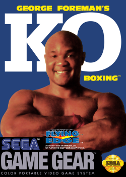 George Foreman's KO Boxing- Sega Game Gear